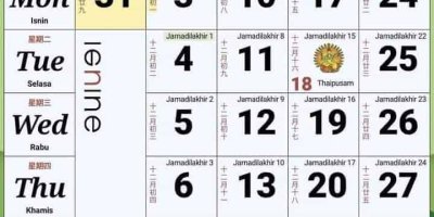 Kalendar Cuti Umum & Cuti Sekolah Malaysia 2022 Terkini
