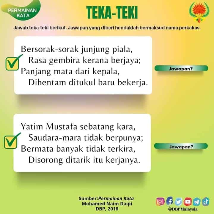 teka teki pantun