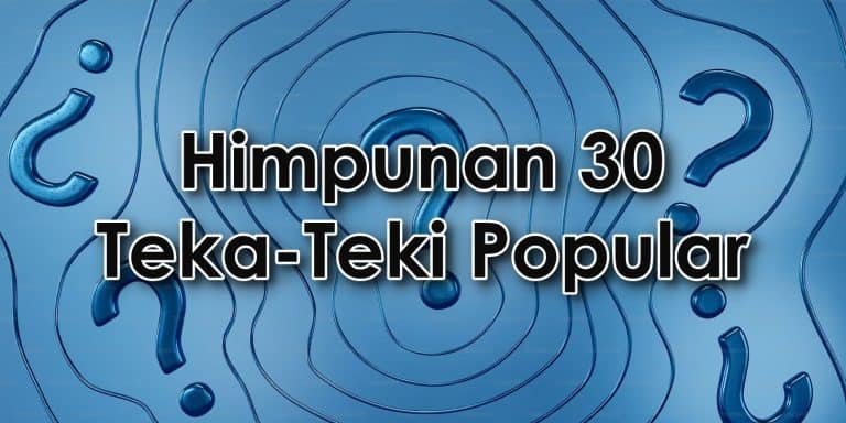 teka teki popular